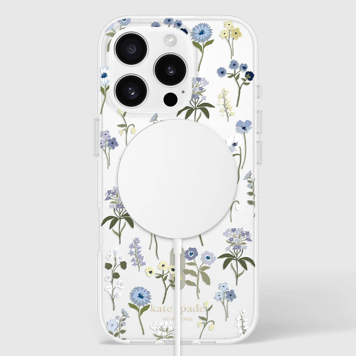 Kate Spade MagSafe Case For iPhone 16 Pro - Precious Bloom