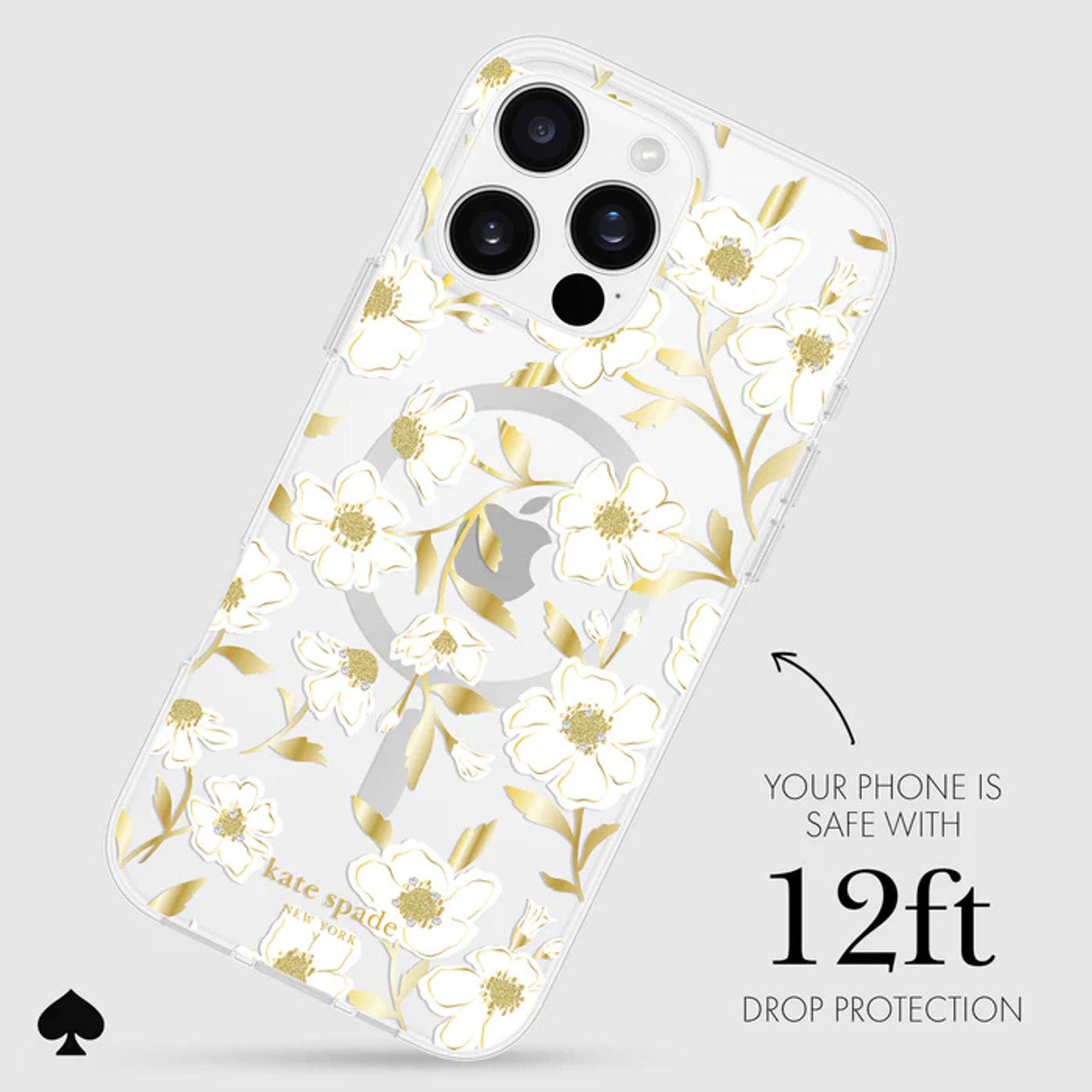 Kate Spade - Protective Magsafe Case for Apple iPhone 16 Pro Max - Sunshine Floral