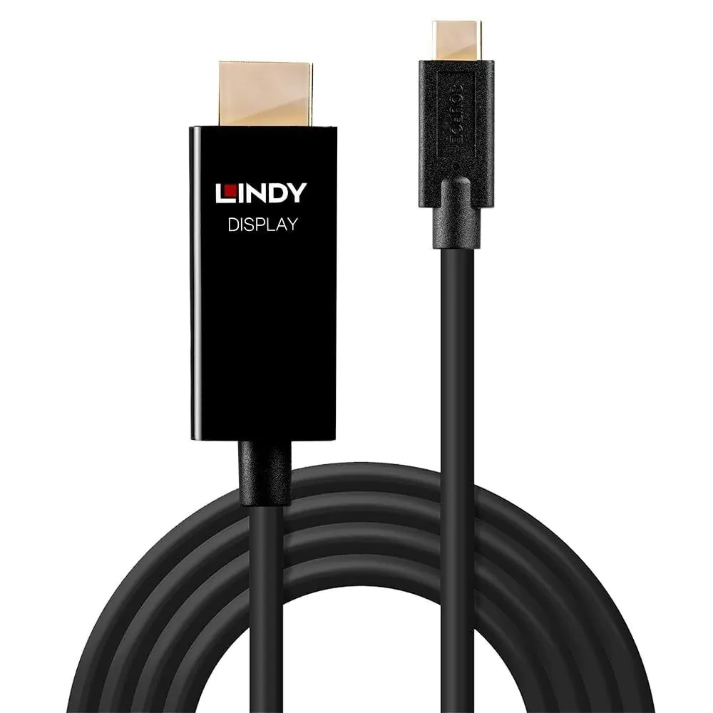 Lindy USBC to HDMI Adapter 2m - Black