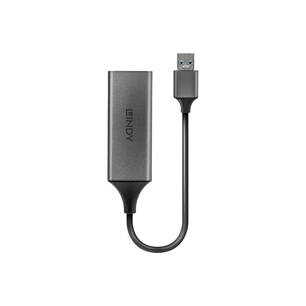 Lindy USB 3.0 Gigabit Ethernet Adaptor - Silver