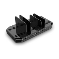 Thumbnail for Lindy USB 120W 10P Charge Hub - Black