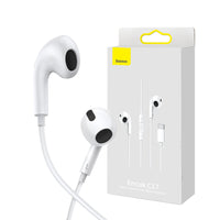 Thumbnail for Baseus Earphones Encok C17 with Type-C Plug NGCR010002-White