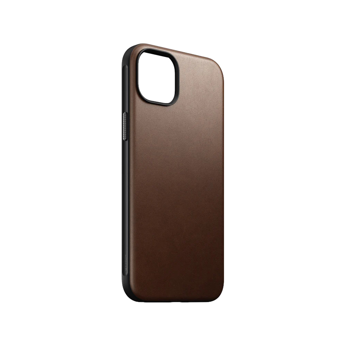 Nomad Leather Phone Case for iPhone 15 Plus - Brown - NMD