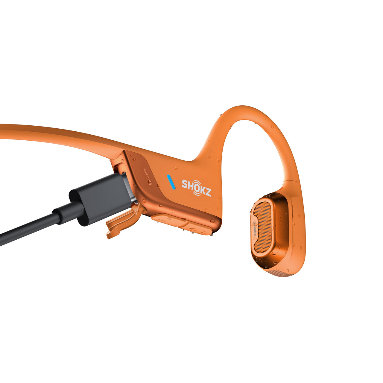 Shokz OpenRun Pro 2 Bone Conduction Sports Headphones - Orange