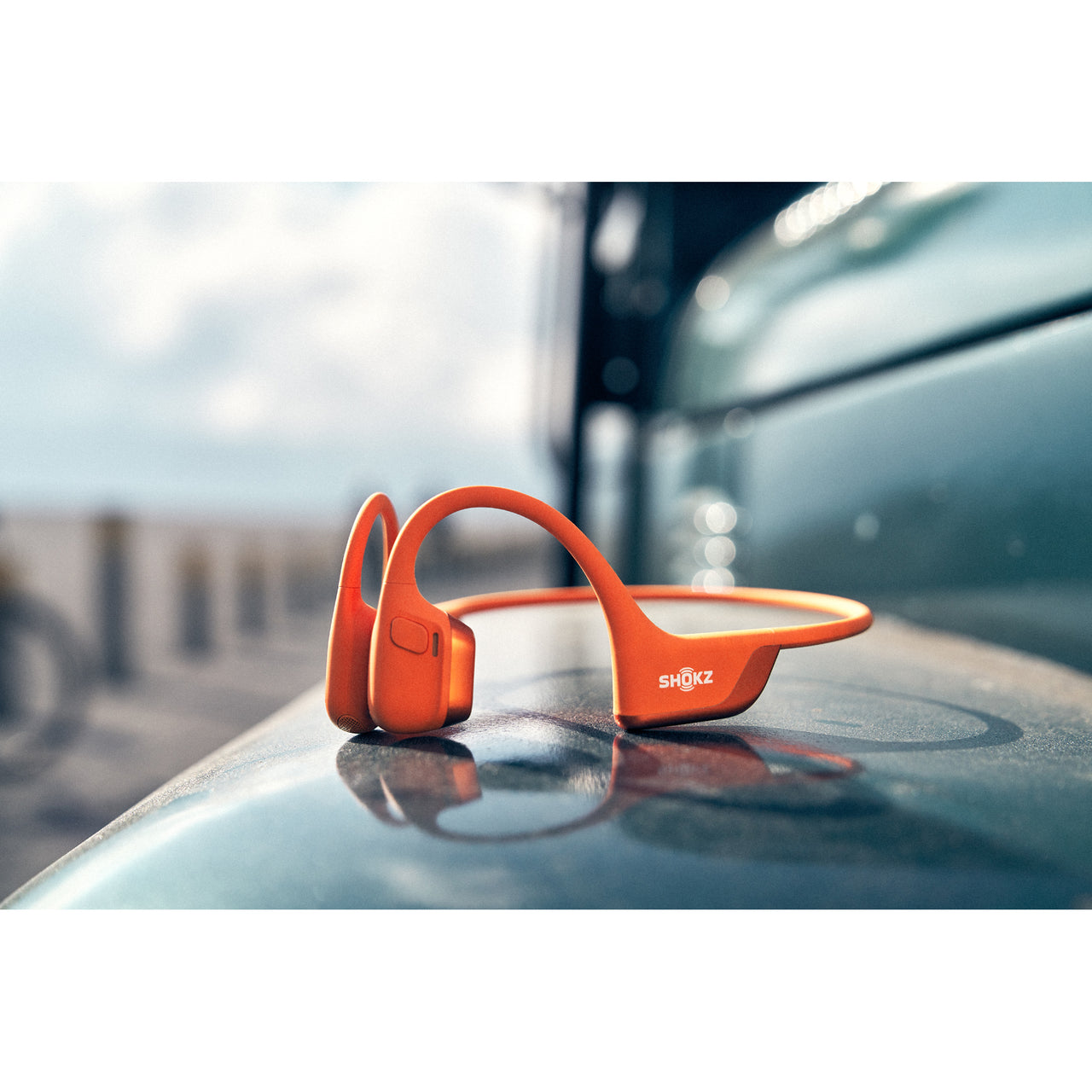 Shokz OpenRun Pro 2 Bone Conduction Sports Headphones - Orange