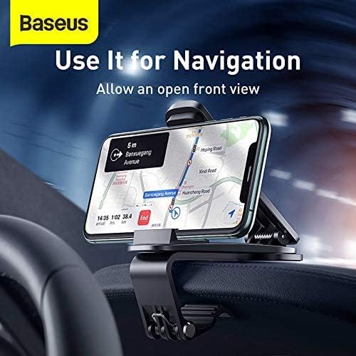 Baseus Big Mouth Pro Car Holder Center Console Mount Car Bracket - Black