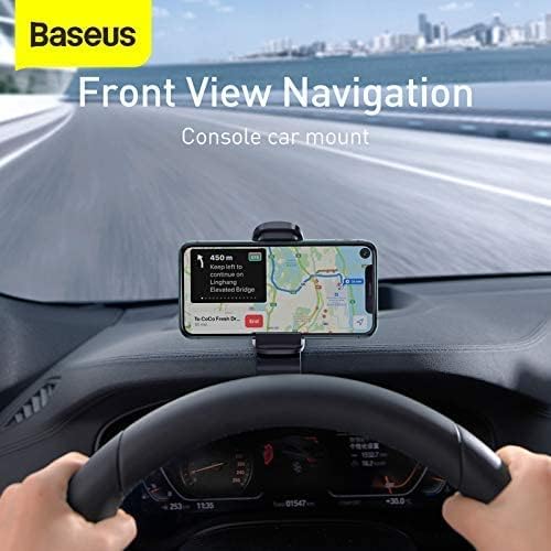 Baseus Big Mouth Pro Car Holder Center Console Mount Car Bracket - Black