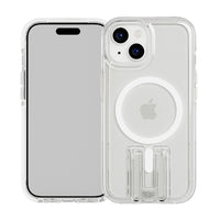 Thumbnail for Tech21 Evo Crystal Kick Case with MagSafe for iPhone 15 - White