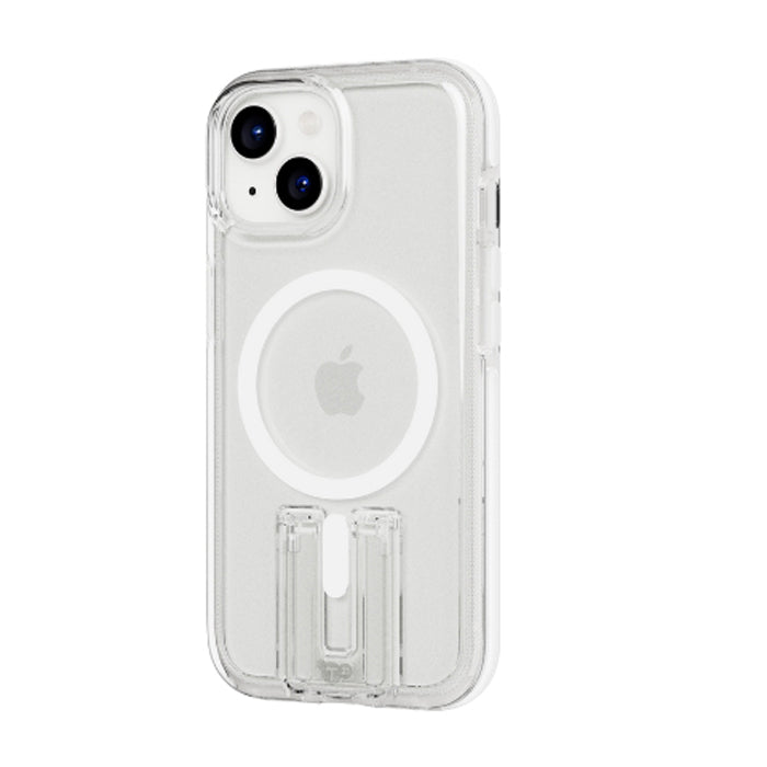 Tech21 Evo Crystal Kick Case with MagSafe for iPhone 15 - White