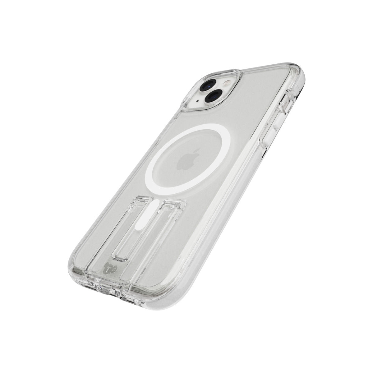 Tech21 Evo Crystal Kick - Apple iPhone 15 Plus Case MagSafe Compatible - White