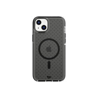 Thumbnail for Tech21 Evo Check - Apple iPhone 15 Plus Case MagSafe Compatible - Smokey Black