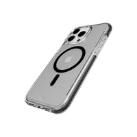 Thumbnail for Tech21 Evo Crystal - Apple iPhone 15 Pro Max Case MagSafe Compatible - Black