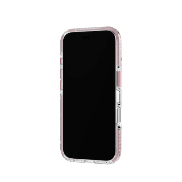 Tech 21 EvoCrystal MagSafe Case for iPhone 16 - Clear/Pink