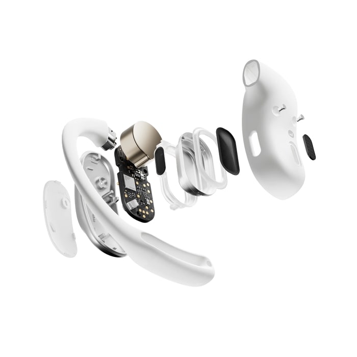 Shokz OpenFit Air True Wireless Earbuds - White