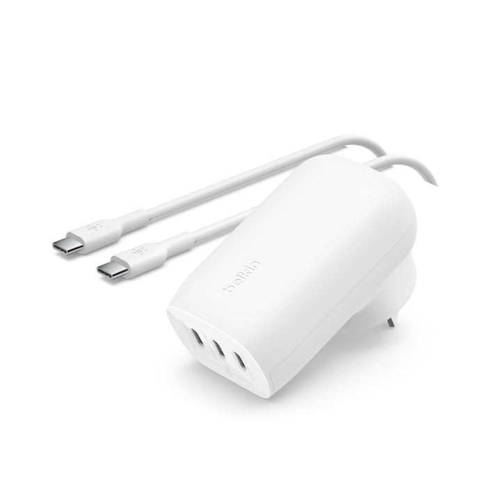 Belkin BoostCharge 3 Port USB-C Wall Charger with PPS 67W