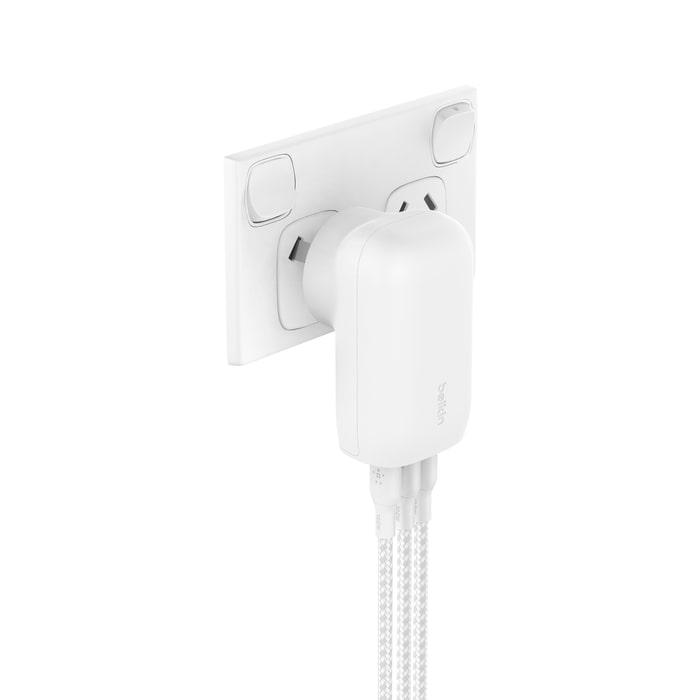 Belkin BoostCharge 3 Port USB-C Wall Charger with PPS 67W