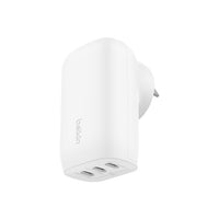 Thumbnail for Belkin BoostCharge 3 Port USB-C Wall Charger with PPS 67W