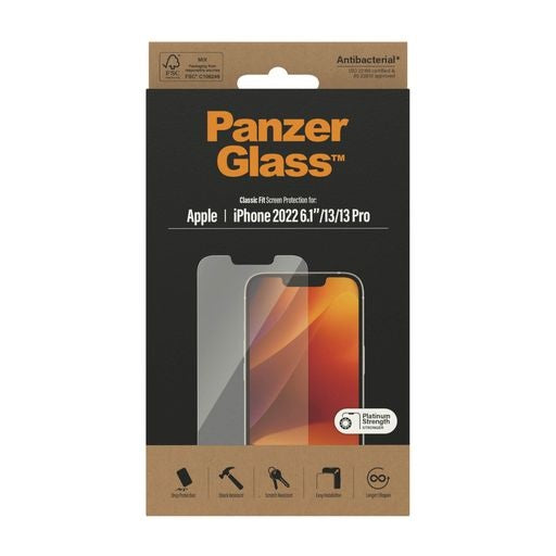 PanzerGlass Apple iPhone 14 / iPhone 13 / iPhone 13 Pro Screen Protector Classic Fit - (2767)