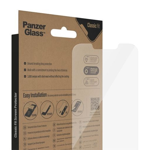 PanzerGlass Apple iPhone 14 / iPhone 13 / iPhone 13 Pro Screen Protector Classic Fit - (2767)