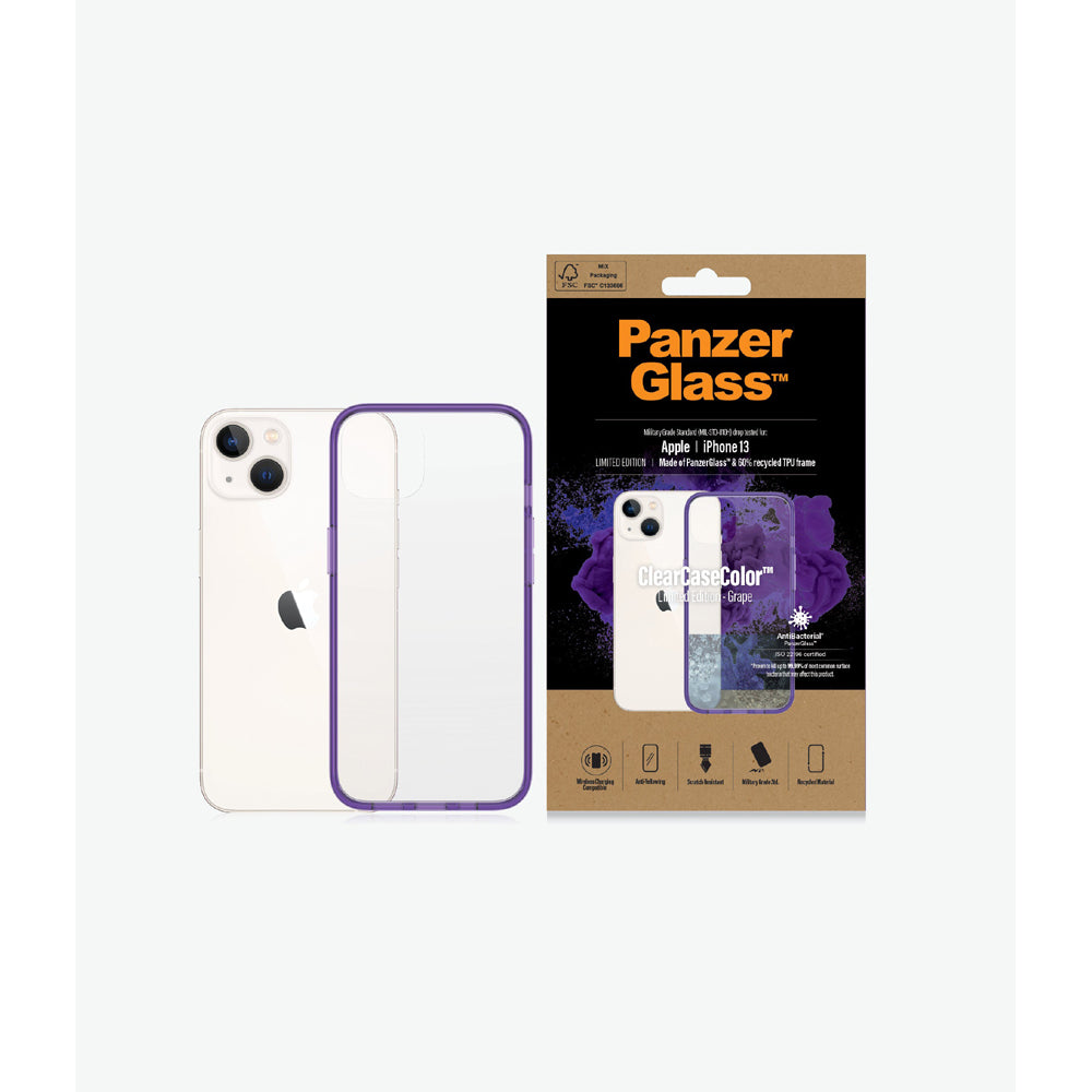 PanzerGlass Case For Apple iPhone 13 - Grape