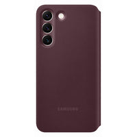 Thumbnail for Samsung Galaxy Smart Clear View Cover for Galaxy S22 - Burgundy