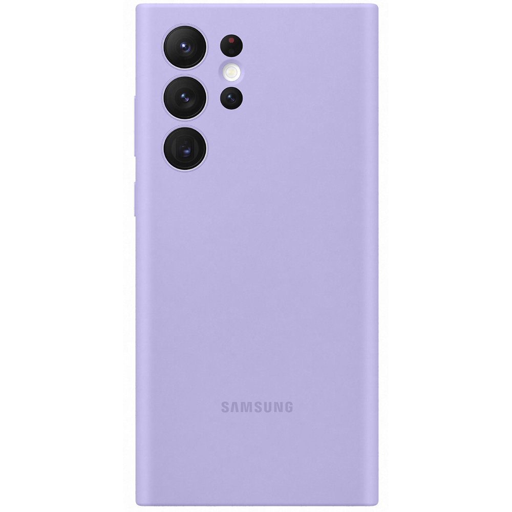 Samsung Silicone Cover for Galaxy S22 Ultra - Lavender