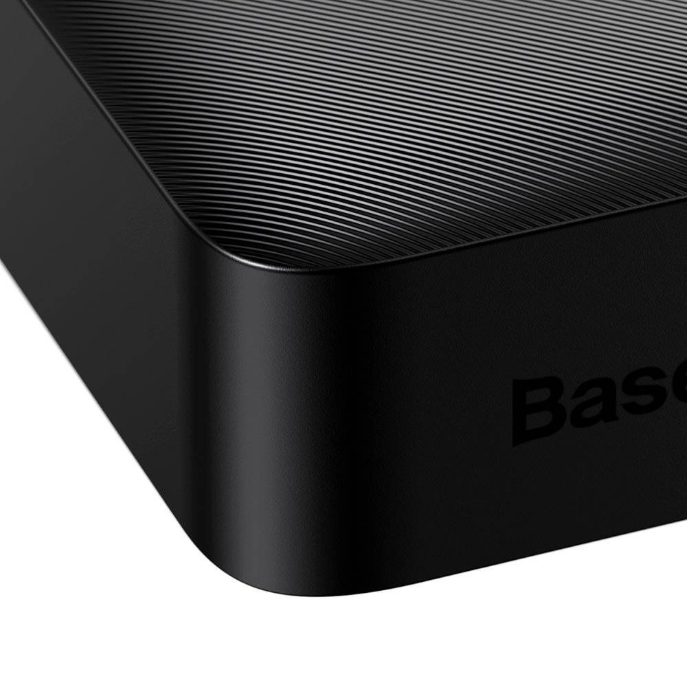 Baseus 20W 20000mAh Bipow Digital Display Power bank - Black