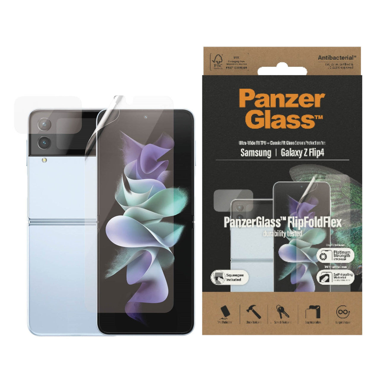 PanzerGlass Samsung Galaxy Z Flip4 5G (6.7) TPU Screen Protector