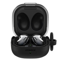 Thumbnail for Otterbox Headphone Case For Samsung Galaxy Buds Live/Pro - Black Crystal - Clear / Black