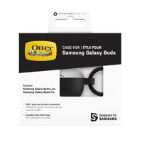 Thumbnail for Otterbox Headphone Case For Samsung Galaxy Buds Live/Pro - Black Crystal - Clear / Black