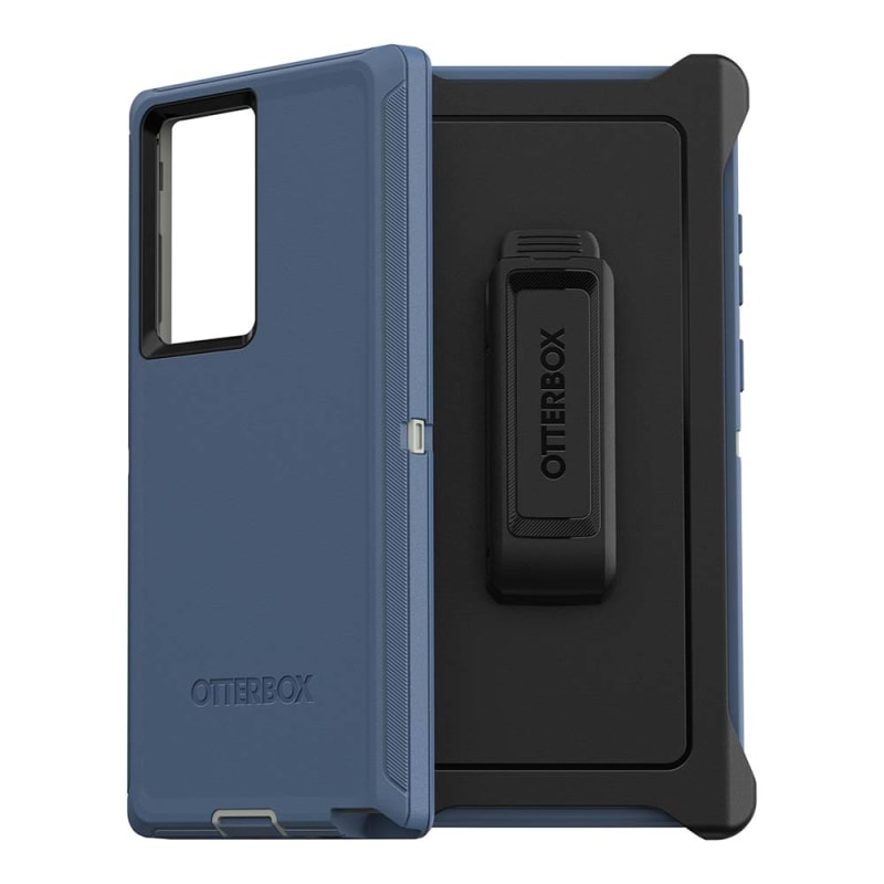 Otterbox Defender Case For Samsung Galaxy S22 Ultra (6.8) - Fort Blue