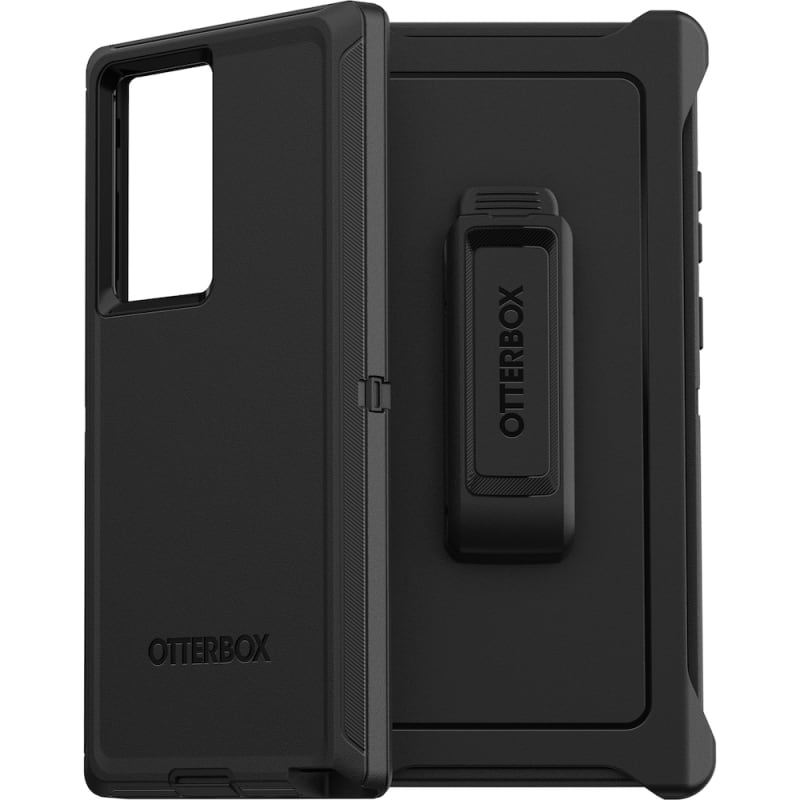 Otterbox Defender Case For Samsung Galaxy S22 Ultra (6.8) - Black