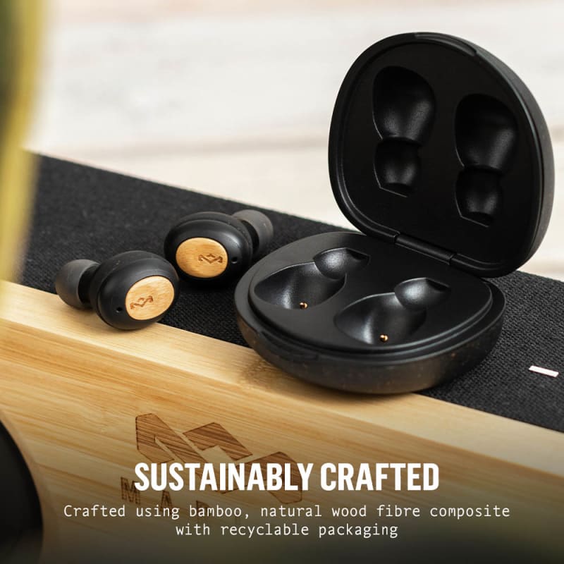 House of Marley Champion True Wireless Earphones - Black