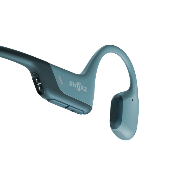 Shokz OpenRun Pro Premium Bone Conduction Open-Ear Sport Headphones - Blue