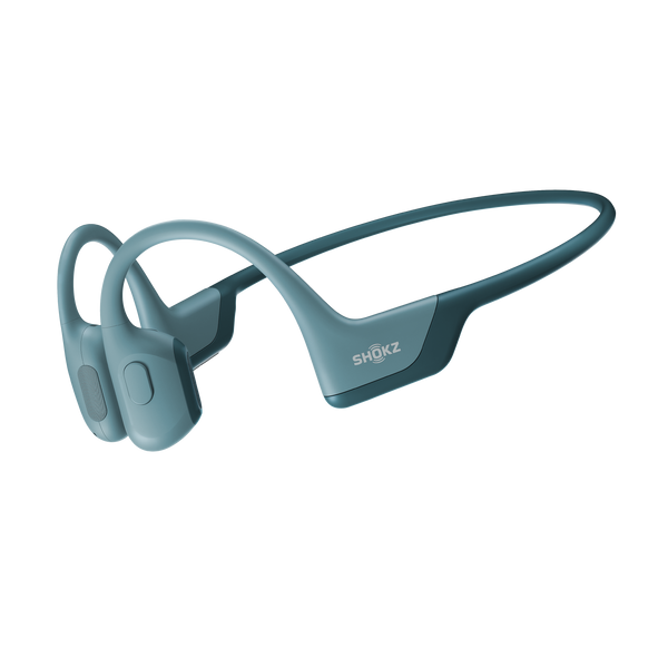 Shokz OpenRun Pro Premium Bone Conduction Open-Ear Sport Headphones - Blue