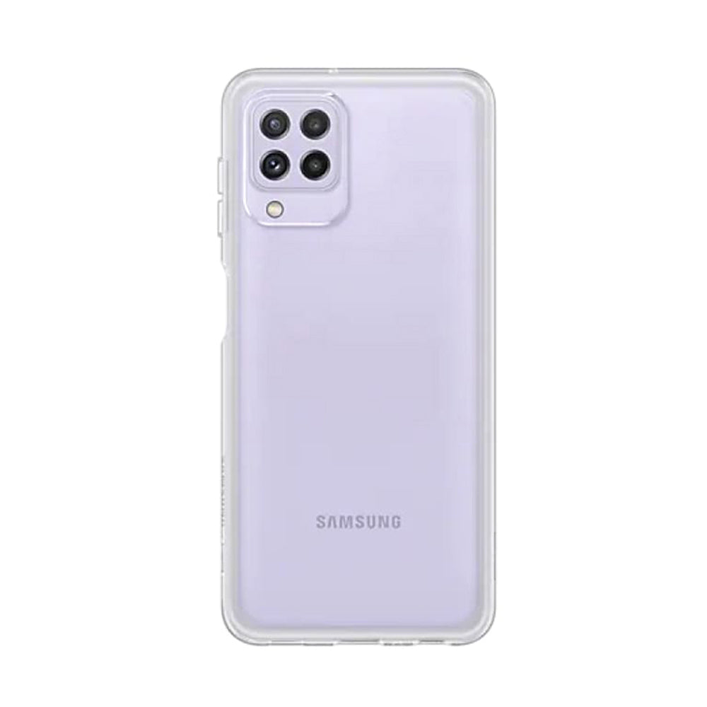 Samsung Soft Clear Cover Case for Galaxy A22 4G - Transparent