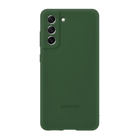 Samsung Silicone Cover Case for Galaxy S22 - Dark Green