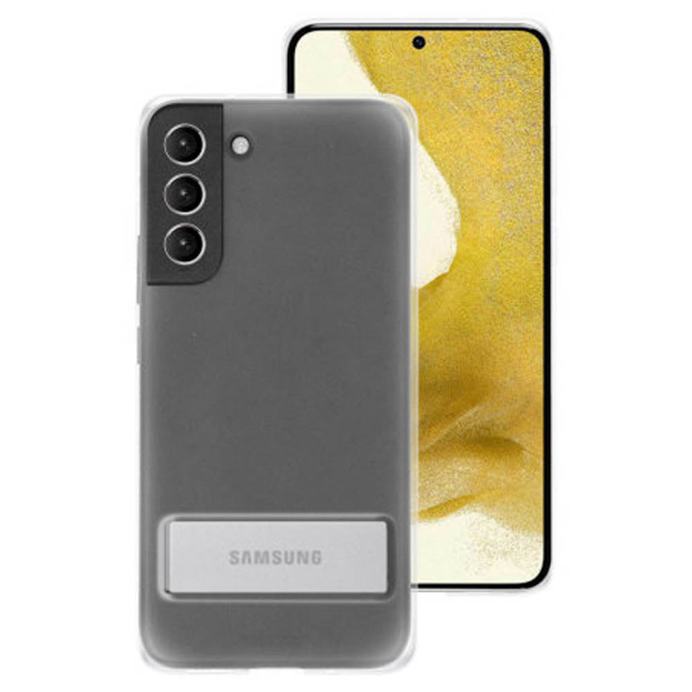 Samsung Clear Standing Case for Galaxy S22 - Transparent