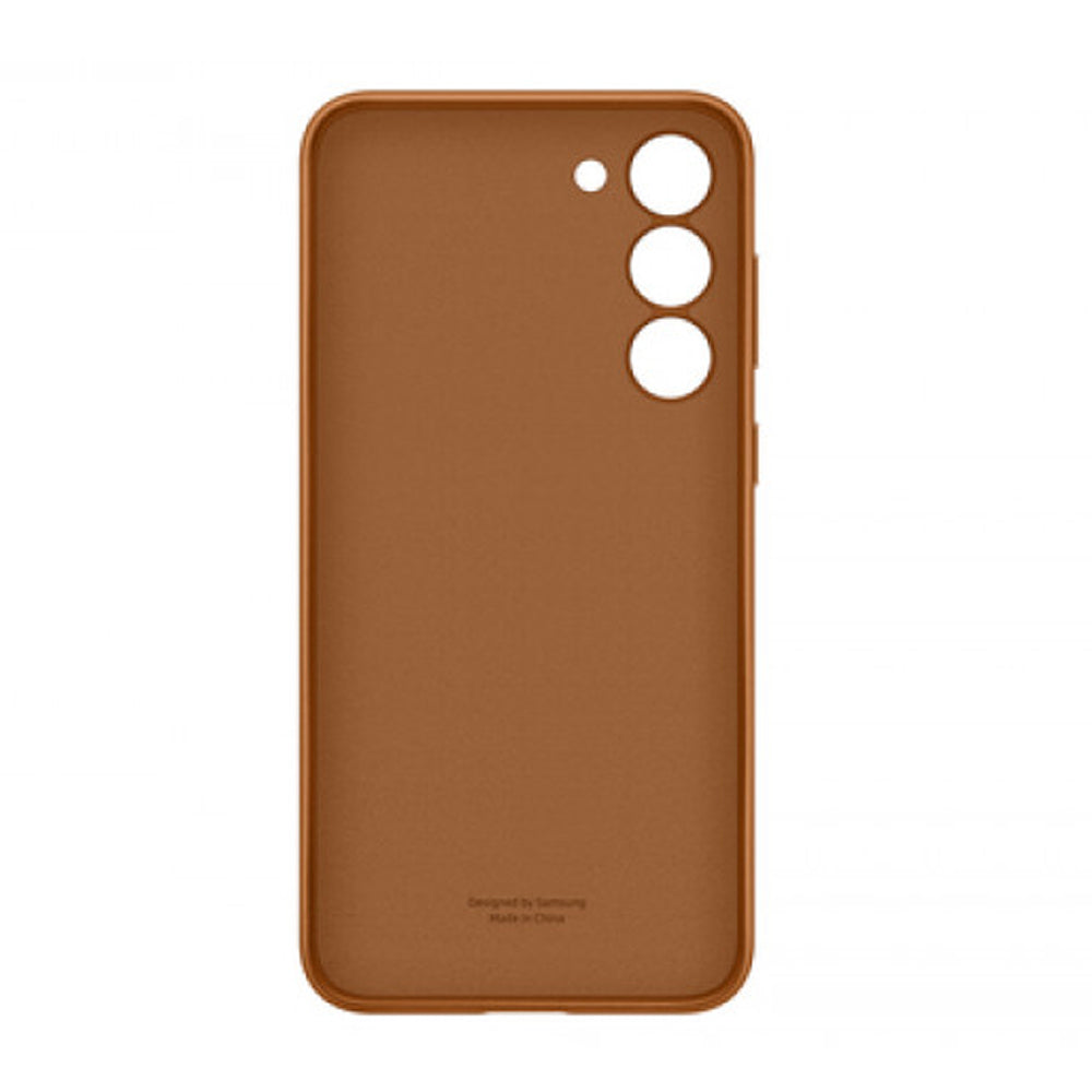 Samsung Leather Case for Galaxy S23+ - Camel