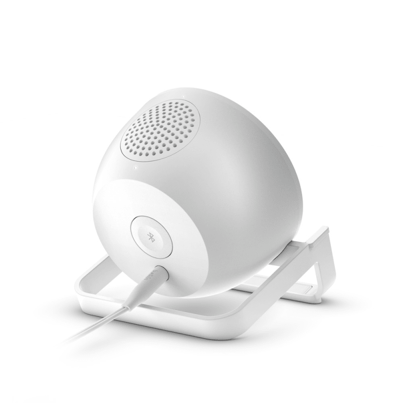 Belkin BOOSTCHARGE 10W Wireless Charging Stand and Speaker Universally - White