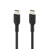 Thumbnail for Belkin BoostCharge USB-C to USB-C Braided 1M Cable - Black