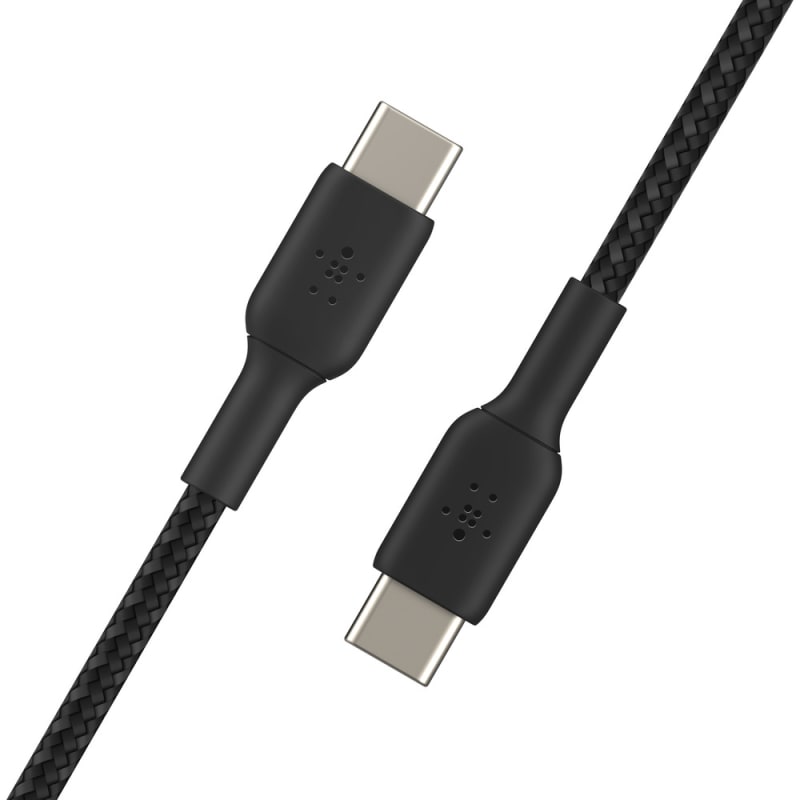 Belkin BoostCharge USB-C to USB-C Braided 1M Cable - Black