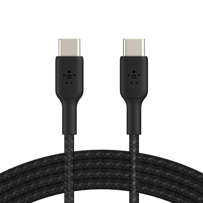 Belkin BoostCharge USB-C to USB-C Braided 1M Cable - Black