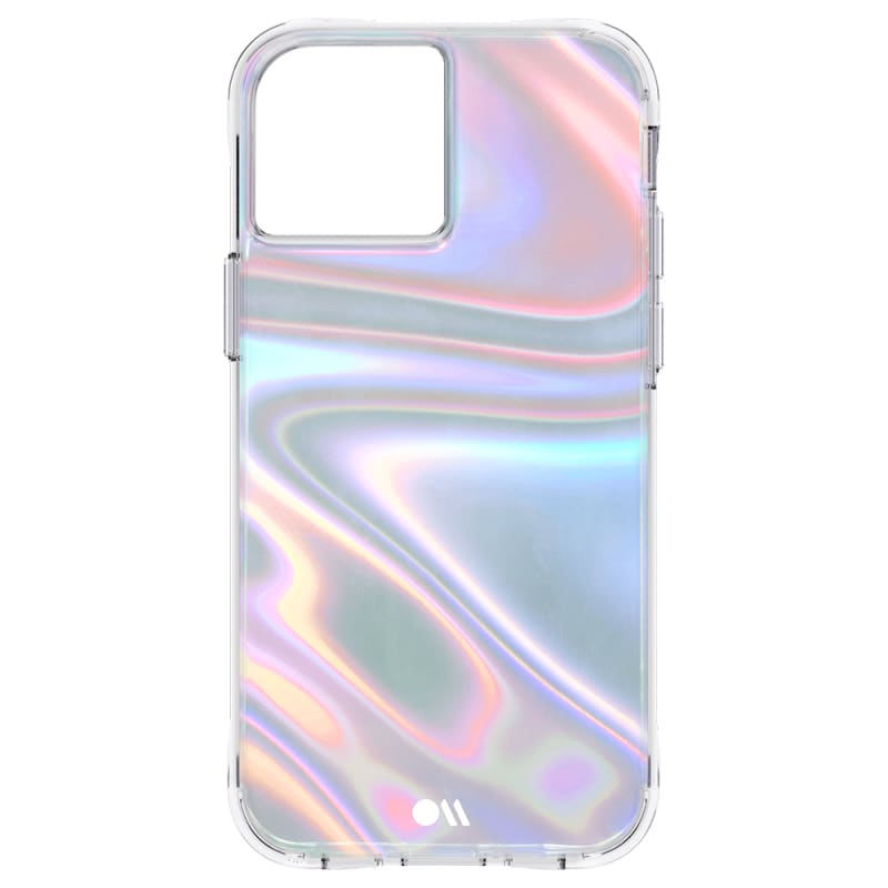 Case-Mate Soap Bubble Case Antimicrobial for iPhone 13 mini (5.4") - Iridescent