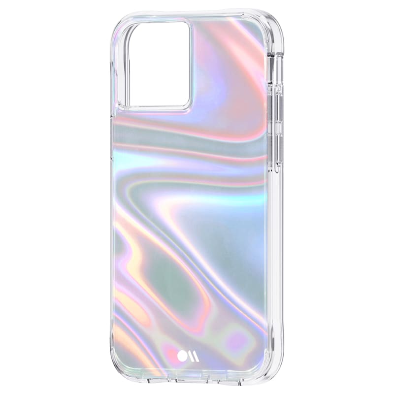 Case-Mate Soap Bubble Case Antimicrobial for iPhone 13 mini (5.4") - Iridescent