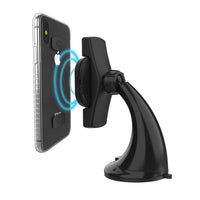 Thumbnail for Cygnett RACE PRO 2-IN-1 10W Wireless 2-in-1 Smartphone Car Charger - Window Mount - Accessories