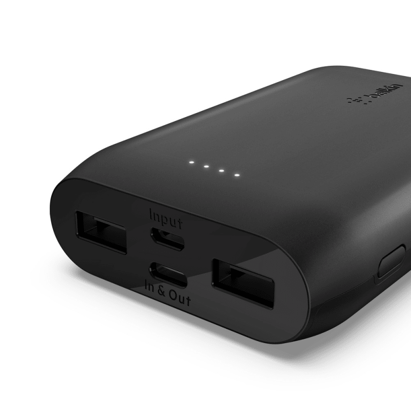 Belkin BoostCharge Power Bank 10K Universally Compatible - Black