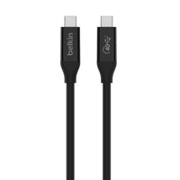 Thumbnail for Belkin USB4 Connect USB-C Charge and Sync Cable - Black