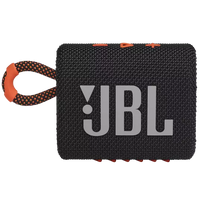 Thumbnail for JBL GO3 Mini Bluetooth Speaker - Black/Orange