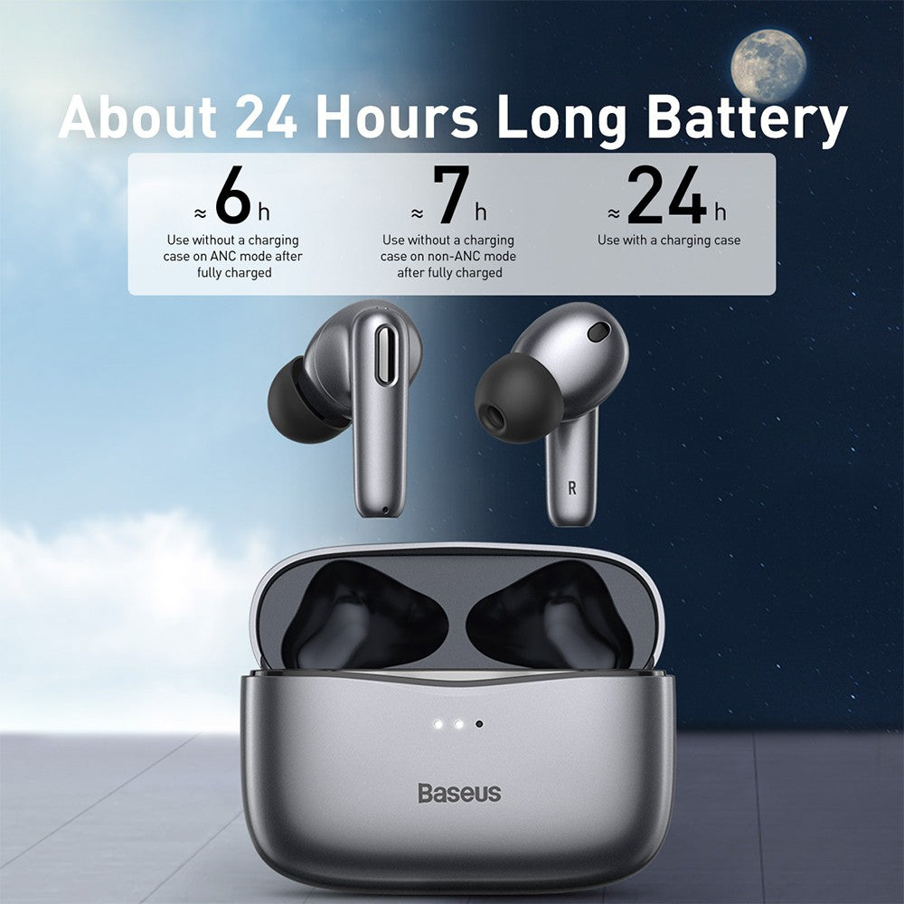 Baseus SIMU ANC True Wireless Earphones S2 - Grey